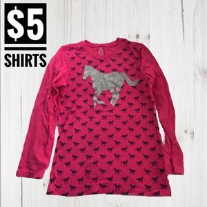 Girls Horse Shirt